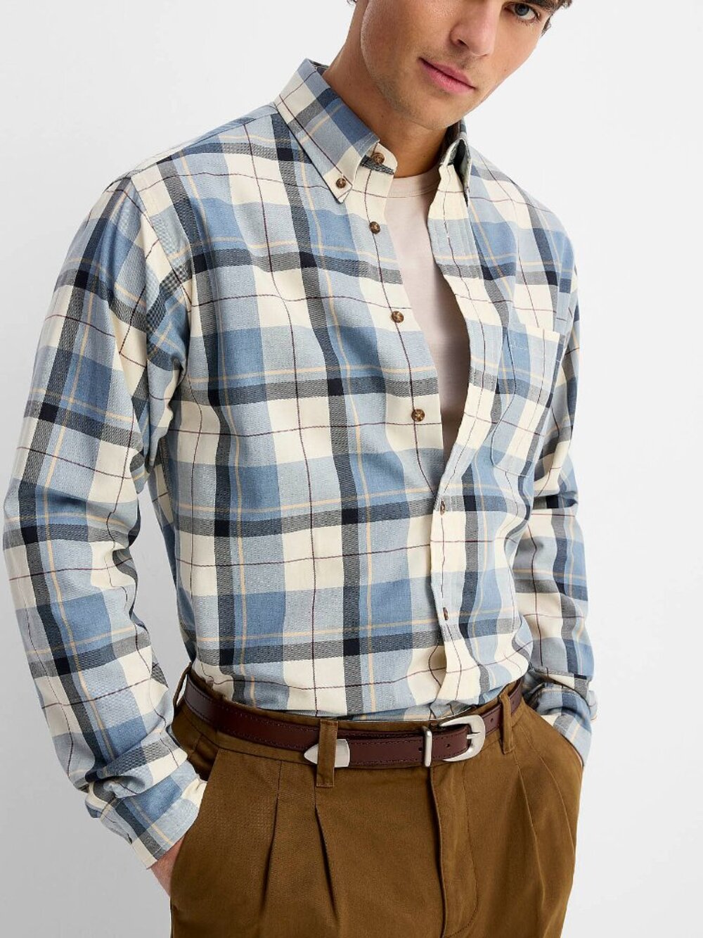 BNWT AW25 VIYELLA CHECKED SHIRT S